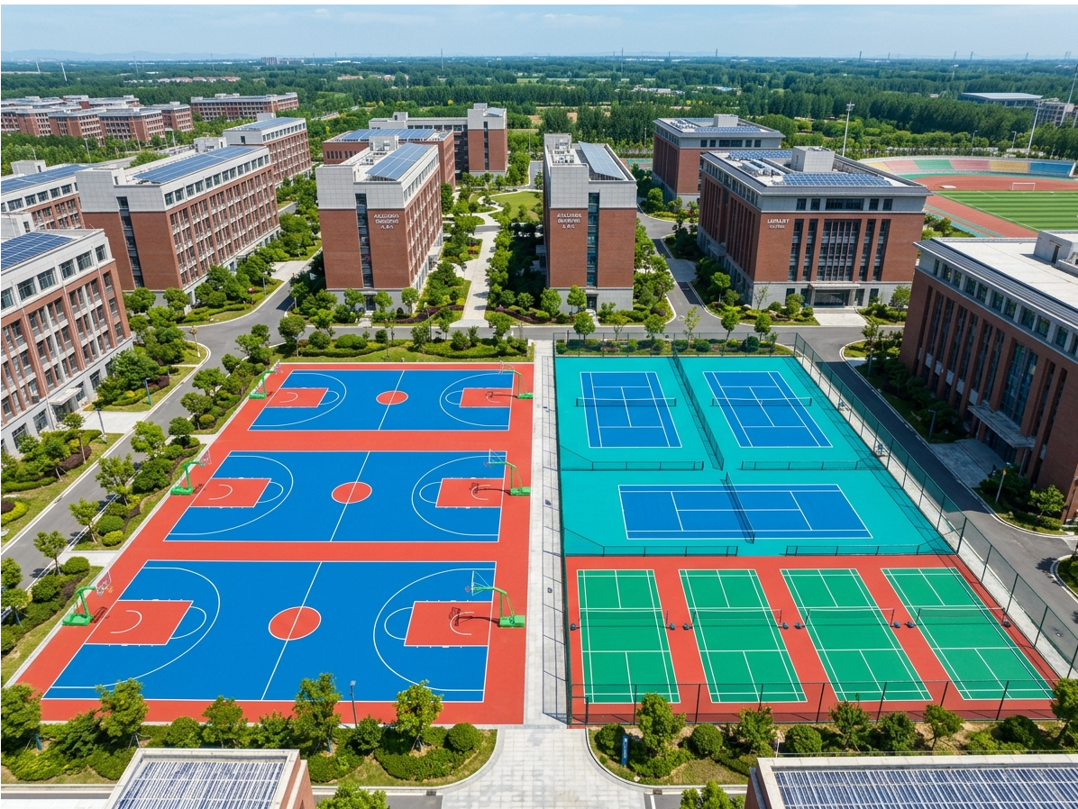 通辽市硅PU球场EPDM塑胶跑道 - 排名